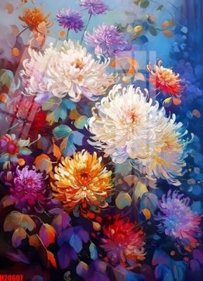 File tranh File tranh gốc in tranh tường nền tổng hợp H20607 (gốc) in trên kính