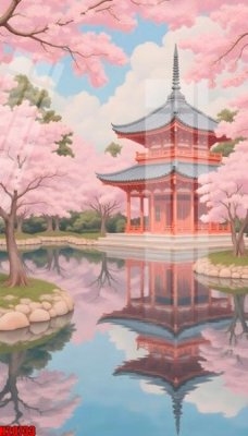 Tải file File tranh gốc in tranh tường nền tổng hợp H20733 (gốc) chủ đề hoa sen