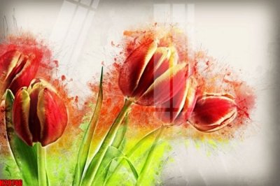 File tranh gốc PSD File tranh gốc in tranh tường nền tổng hợp H20746 còn nguyên layer