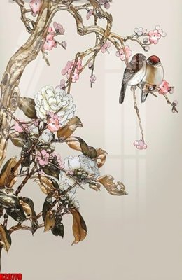 File tranh File tranh gốc in tranh tường nền tổng hợp H20779 (ảnh gốc) in trần 3D