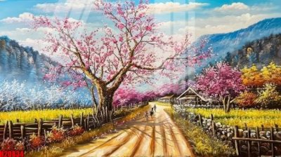 File tranh in tráng gương File tranh gốc in tranh tường nền tổng hợp H20834 (siêu nét)