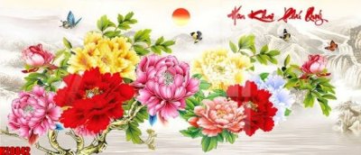 File tranh PSD File tranh gốc in tranh tường nền tổng hợp H20842 chất lượng cao