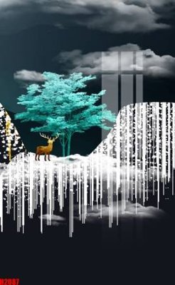 Hình ảnh file gốc File tranh decor tranh bộ treo tường tổng hợp H2087 cho in UV