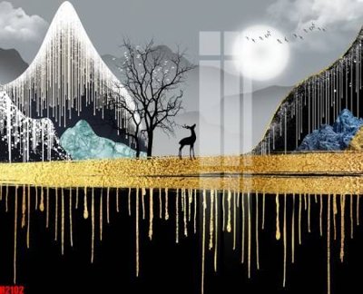 File gốc File tranh decor tranh bộ treo tường tổng hợp H2102 (trang trí) phòng làm việc