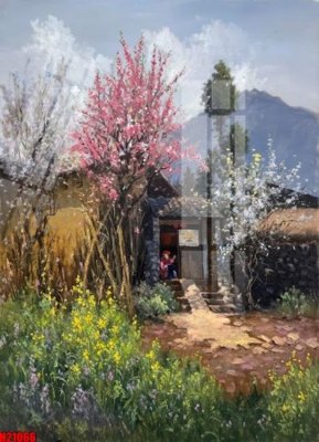 Tải file PSD File tranh gốc in tranh tường nền tổng hợp H21066 (nguyên layer) để in