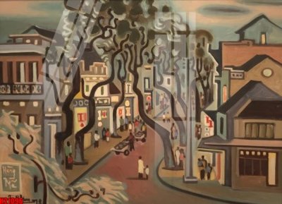 Tải file File tranh gốc in tranh tường nền tổng hợp H21096 (PSD) cho in tranh kính