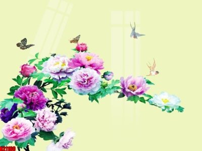 Tải về hình ảnh gốc File tranh gốc in tranh tường nền tổng hợp H21160 sắc nét