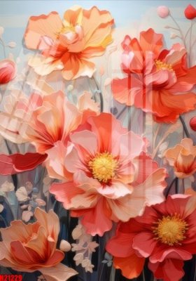 File tranh gốc PSD File tranh gốc in tranh tường nền tổng hợp H21229 còn nguyên layer