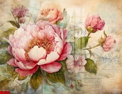 File tranh File tranh gốc in tranh tường nền tổng hợp H21332 (gốc) in vải canvas