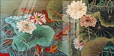 Hình ảnh file gốc in trần nhà File tranh gốc in tranh tường nền tổng hợp H21333