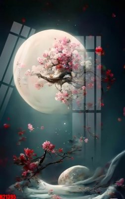 Tải file File tranh gốc in tranh tường nền tổng hợp H21395 (gốc) làm file tranh quảng cáo