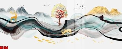 Tải file File tranh decor tranh bộ treo tường tổng hợp H2164 (gốc) chủ đề tâm linh