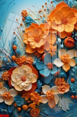 File gốc File tranh gốc in tranh tường nền tổng hợp H21765 (AI/EPS) cho in ấn