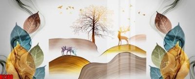 Tải file File tranh decor tranh bộ treo tường tổng hợp H2180 (gốc) làm file quảng cáo