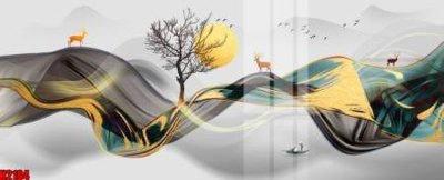 File ảnh gốc File tranh decor tranh bộ treo tường tổng hợp H2184 không vỡ nét