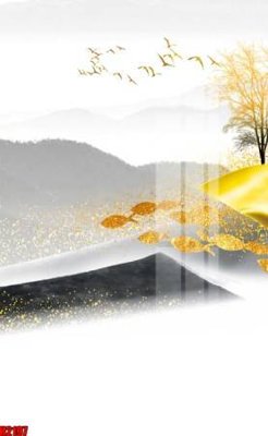 Tải file File tranh decor tranh bộ treo tường tổng hợp H2197 (gốc) chủ đề phong thủy