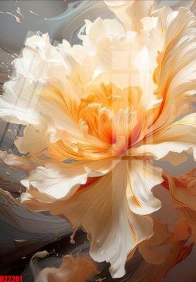 Download file gốc File tranh gốc in tranh tường nền tổng hợp H22201 (in lụa) hoa lá