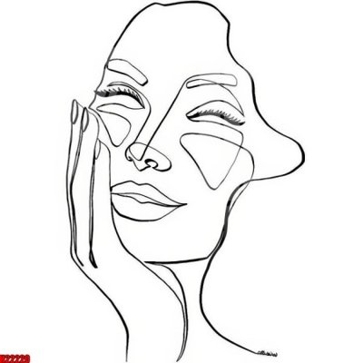 File tranh File tranh gốc in tranh tường nền tổng hợp H22220 (gốc) chủ đề con người