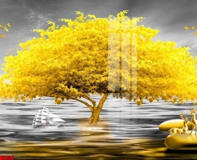 File tranh File tranh decor tranh bộ treo tường tổng hợp H2234 (bản gốc) in lụa dán tường