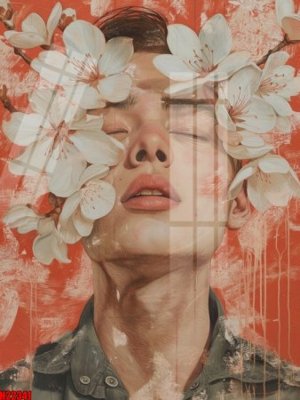 File tranh File tranh gốc in tranh tường nền tổng hợp H22341 (bản gốc) treo tường