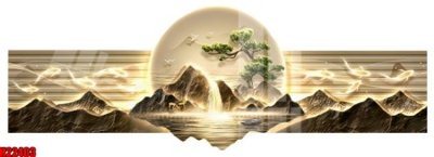 Chi tiết file gốc File tranh gốc in tranh tường nền tổng hợp H22403 (cho in tráng gương)