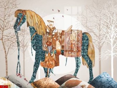 Download file File tranh decor tranh bộ treo tường tổng hợp H2243 (gốc) in mica bàn thờ