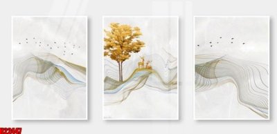 File tranh File tranh gốc in tranh tường nền tổng hợp H22447 (bản gốc) in lụa 3D