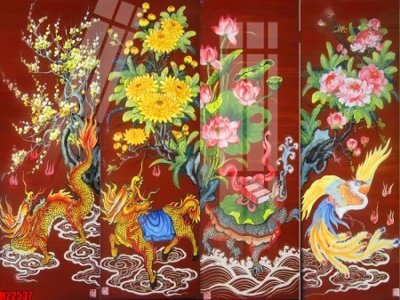 Mua file gốc File tranh gốc in tranh tường nền tổng hợp H22537 (in ấn) tại Filetranh.com