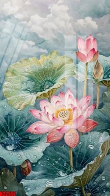 File gốc in mica File tranh gốc in tranh tường nền tổng hợp H22557 chất lượng