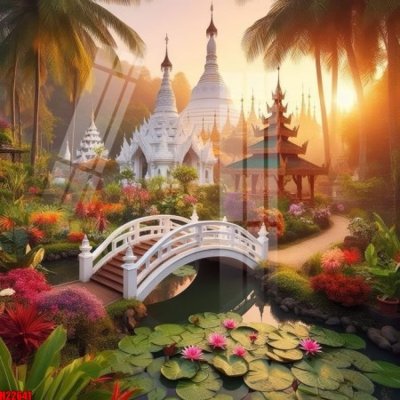 Tải file File tranh gốc in tranh tường nền tổng hợp H22641 (PSD) cho in tranh kính