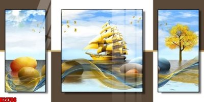 File gốc File tranh gốc in tranh tường nền tổng hợp H22706 (AI/EPS) cho in ấn