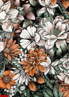 Tải file File tranh gốc in tranh tường nền tổng hợp H22868 (gốc) chủ đề hoa sen