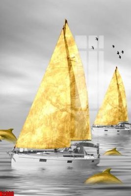 Download file gốc File tranh decor tranh bộ treo tường tổng hợp H2303 (in mica) trong suốt