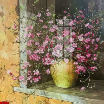 Ảnh gốc File tranh gốc in tranh tường nền tổng hợp H23064 (độ nét cao) in tráng gương