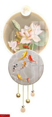 File in trần File tranh gốc in tranh tường nền tổng hợp H23300 (bản gốc 3D) sống động