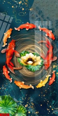 File gốc File tranh gốc in tranh tường nền tổng hợp H23318 (in lụa) cao cấp