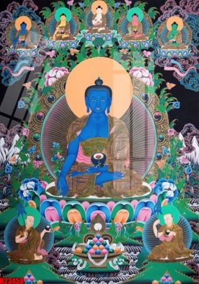 File gốc File tranh gốc in tranh tường nền tổng hợp H23458 (in lụa) tranh phong thủy