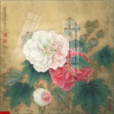 File gốc File tranh gốc in tranh tường nền tổng hợp H23589 (in ấn) màu sắc trung thực