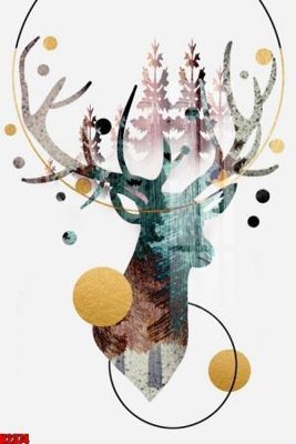 File gốc File tranh decor tranh bộ treo tường tổng hợp H2374 cho in ấn và thiết kế