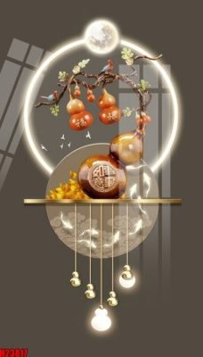 Tải file File tranh gốc in tranh tường nền tổng hợp H23817 (PSD) cho in tranh kính