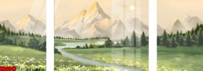 File in ấn File tranh gốc in tranh tường nền tổng hợp H24047 (bản gốc) chất lượng cao