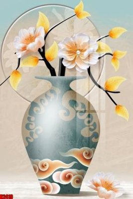 Tải file File tranh decor tranh bộ treo tường tổng hợp H2419 (ảnh gốc) in tráng gương