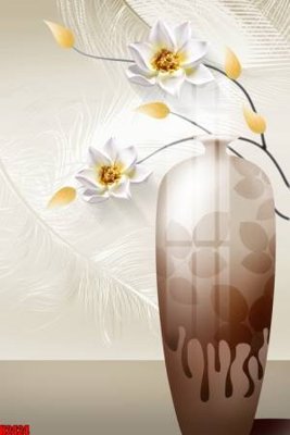 File gốc File tranh decor tranh bộ treo tường tổng hợp H2424 (in tráng gương) ốp tường