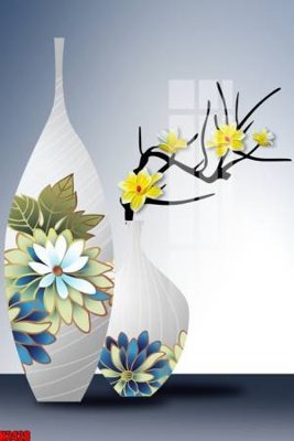 File tranh in tráng gương File tranh decor tranh bộ treo tường tổng hợp H2428 (siêu nét)