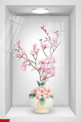 File in mica File tranh gốc in tranh tường nền tổng hợp H24307 (bản gốc) sắc sảo