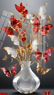 File tranh File tranh gốc in tranh tường nền tổng hợp H24401 (gốc) in backlit film