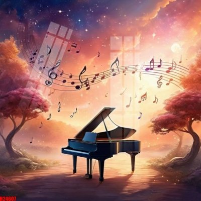 Cung cấp file tranh gốc File tranh gốc in tranh tường nền tổng hợp H24607 độc quyền