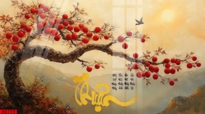 File gốc File tranh gốc in tranh tường nền tổng hợp H24668 (chuẩn CMYK) cho nhà in