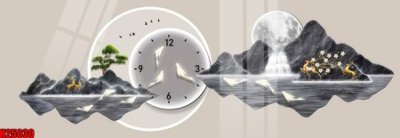 Download file gốc File tranh gốc in tranh tường nền tổng hợp H25030 (dùng cho in ấn)