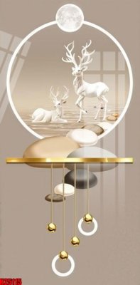 File gốc File tranh gốc in tranh tường nền tổng hợp H25115 (in mica) trang trí